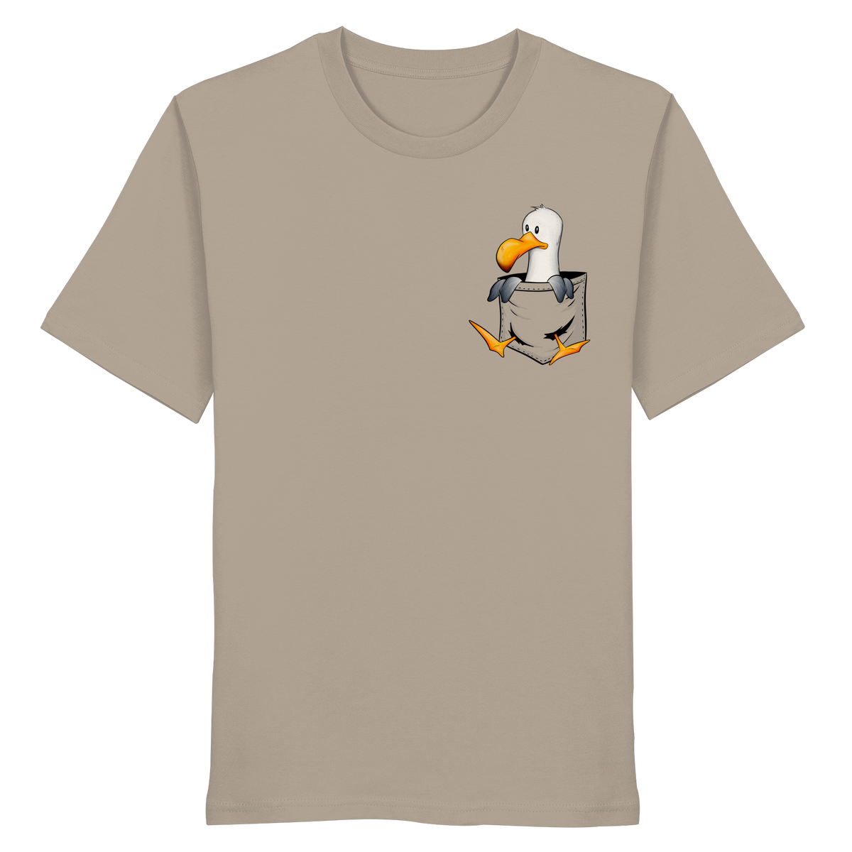 Kleine Möwe In Deiner Tasche - Organic Shirt