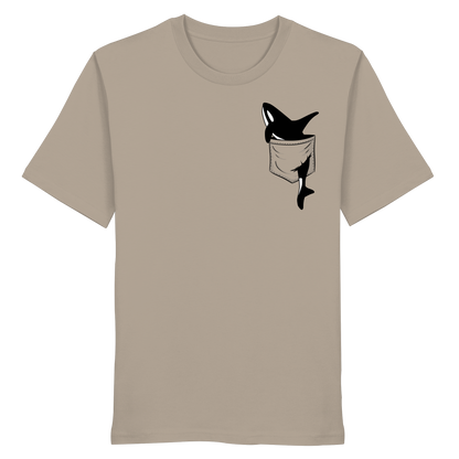 Orca In Deiner Tasche - Organic Shirt
