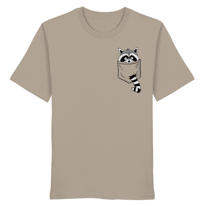 Waschbär in Deiner Tasche - Organic Shirt
