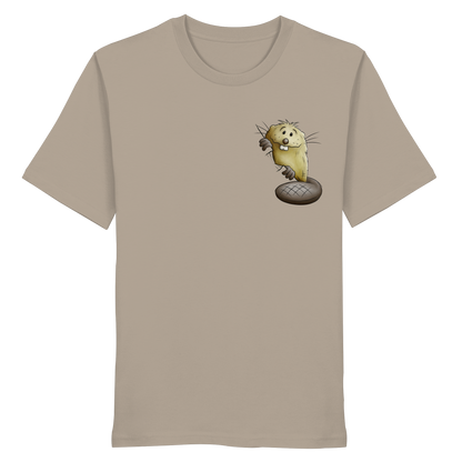 Lustiger frecher Biber - Organic Shirt