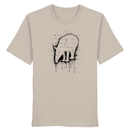 Urban Street Art Tapir Silhouette - Organic Shirt