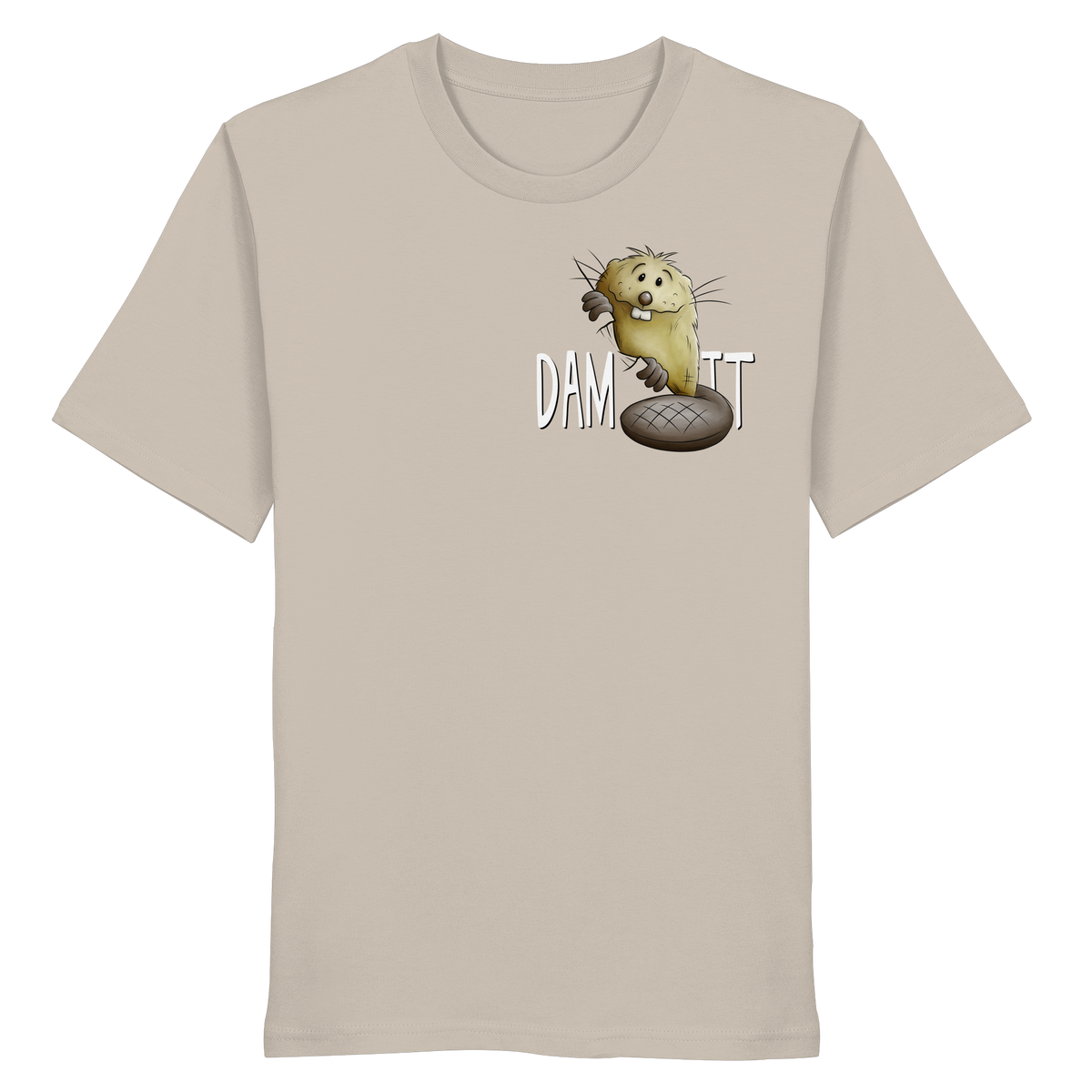 Dam It Verdammt Lustiger Biber - Organic Shirt