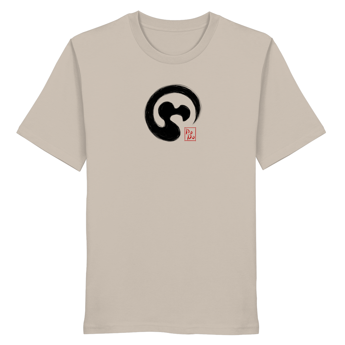 Zen Dodo im japanischen Enso Kreis - Organic Shirt
