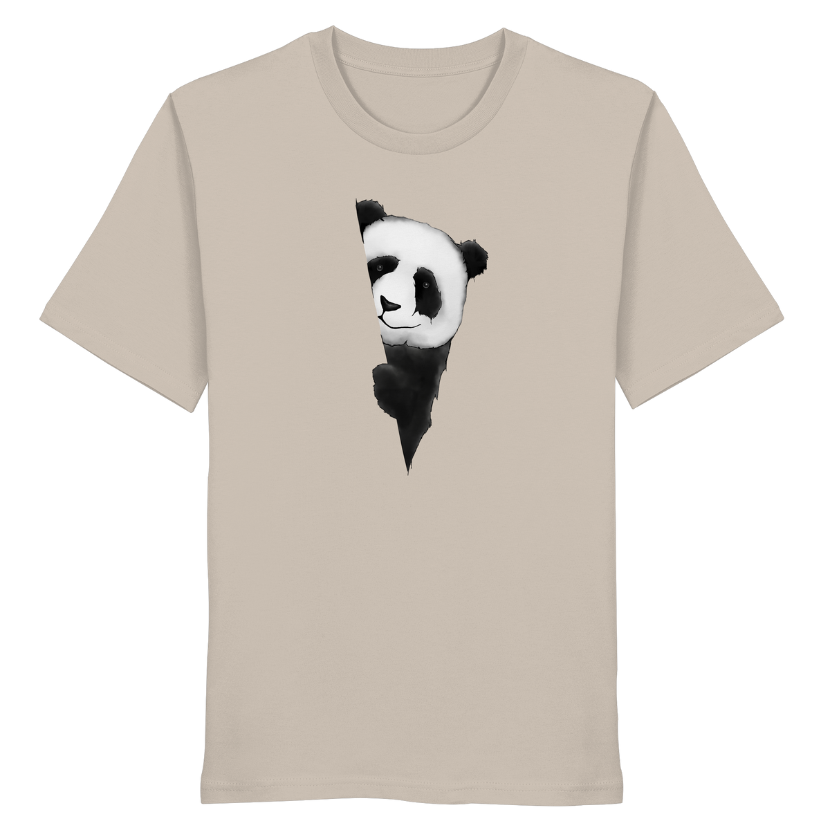 Panda Bär Illustration - Organic Shirt