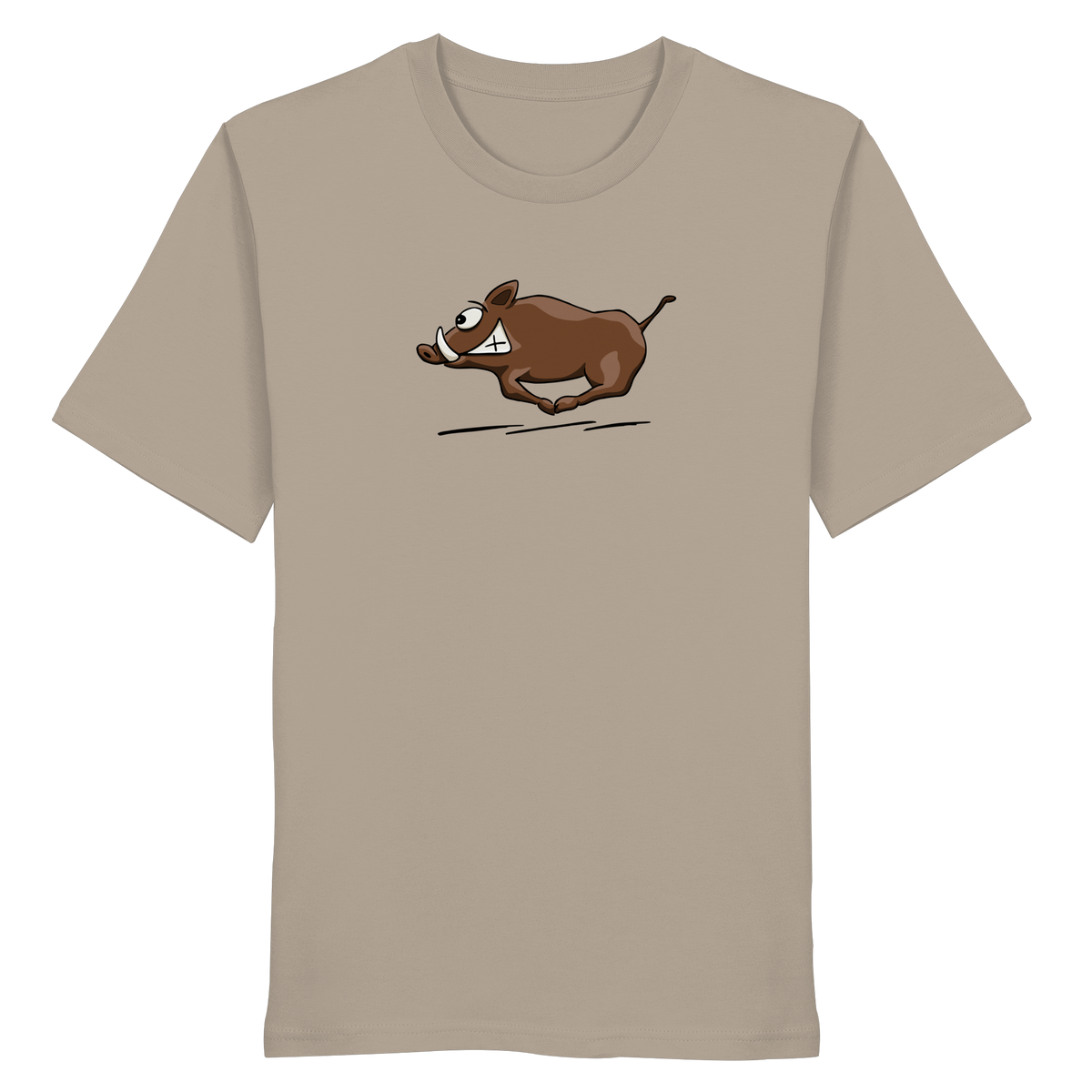 sauwildes Wildschwein | Wildsau  - Organic Shirt