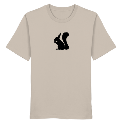 Eichhörnchen Silhouette - Organic Shirt