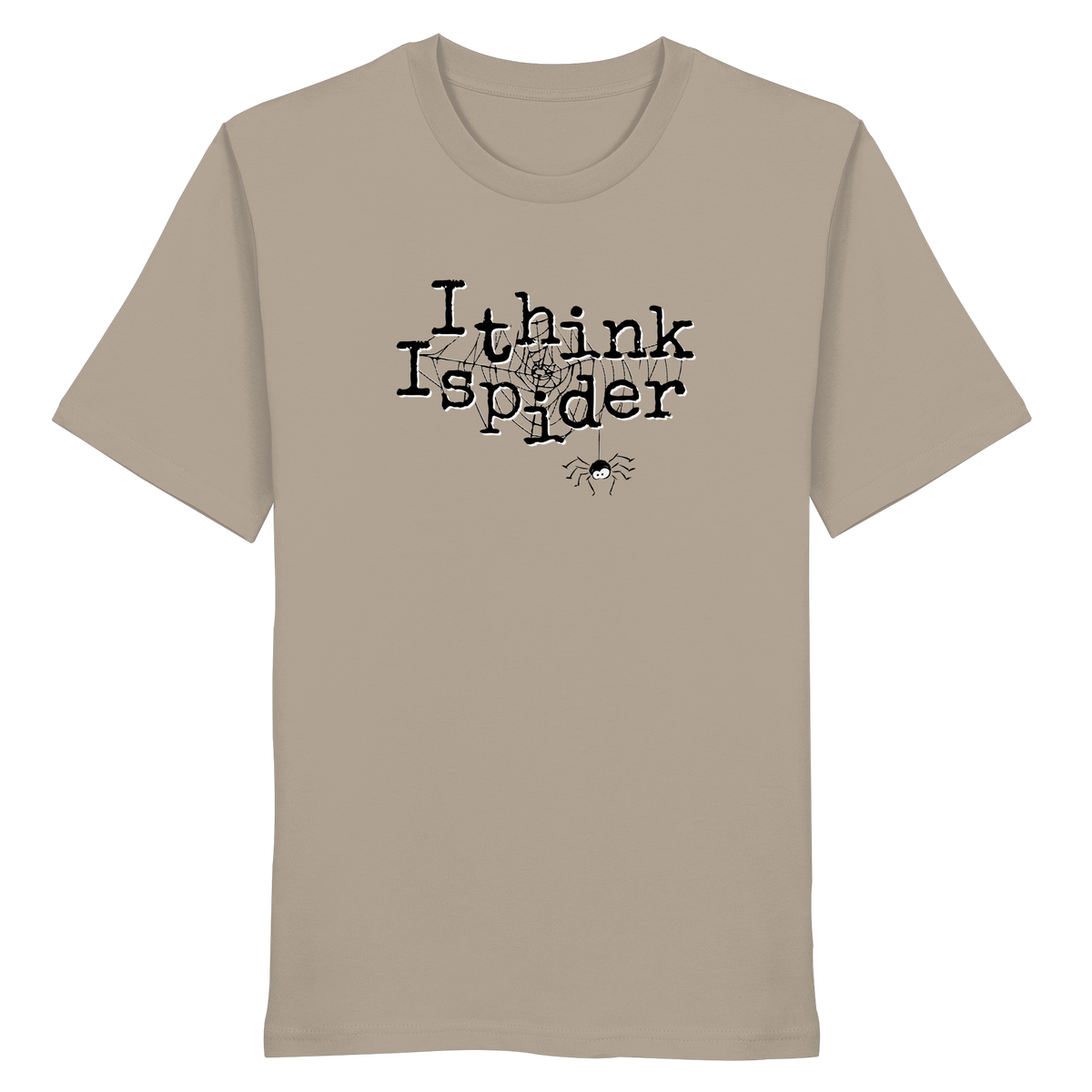 I think I spider - Spinne - Organic Shirt