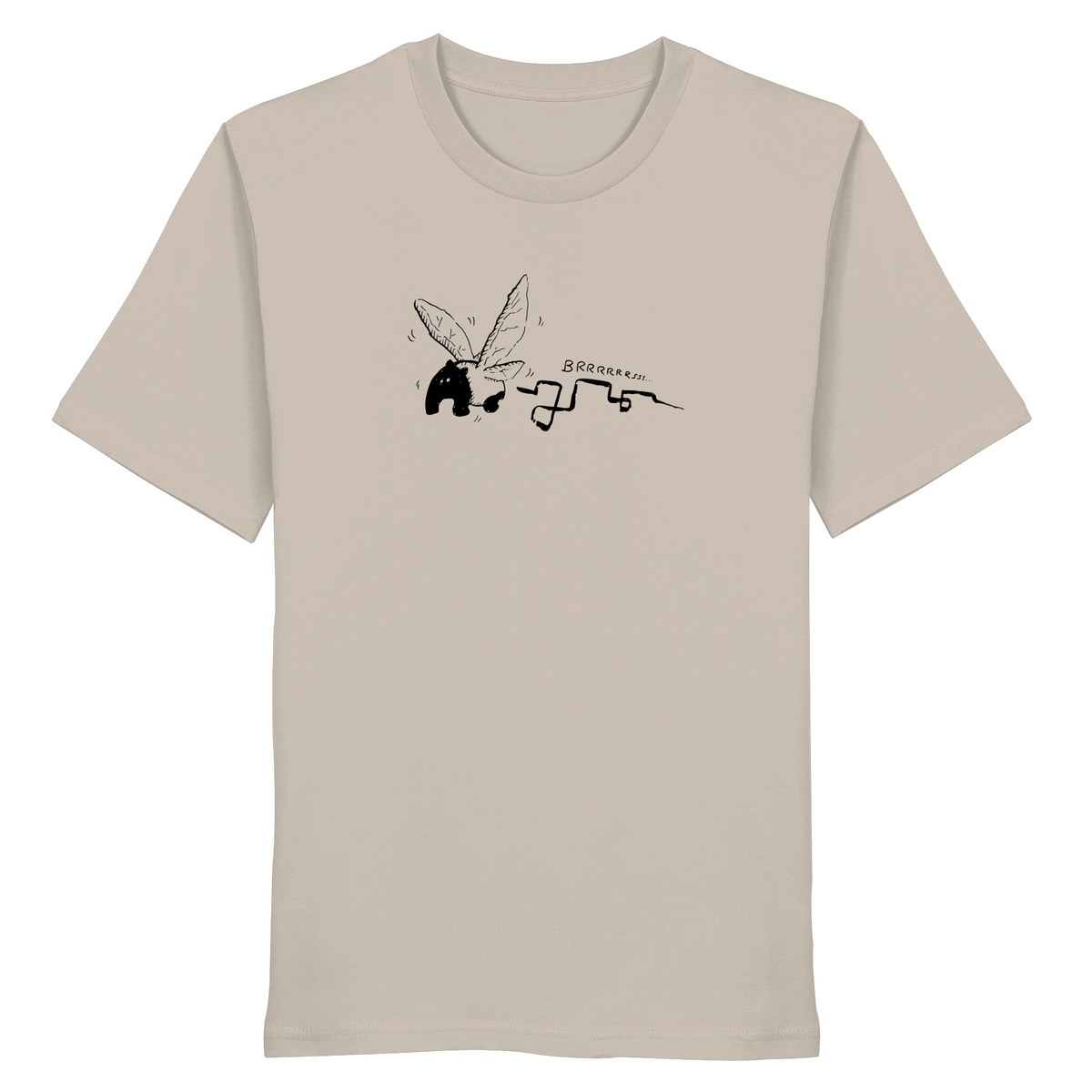 zauberhaft flatternde Tapir Fee - Organic Shirt