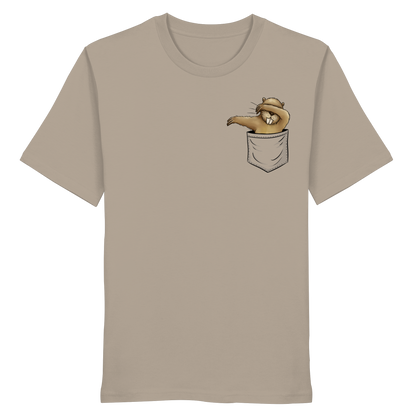 Dabbender Biber in Deiner Tasche - Organic Shirt