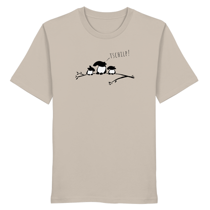 Drei kleine Tapir-Vögel - Organic Shirt