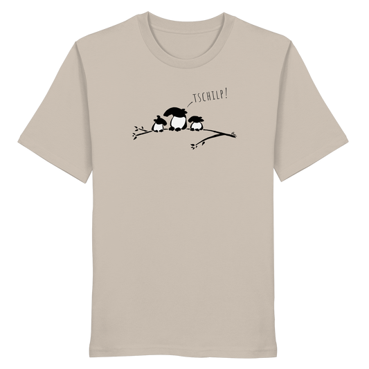 Drei kleine Tapir-Vögel - Organic Shirt