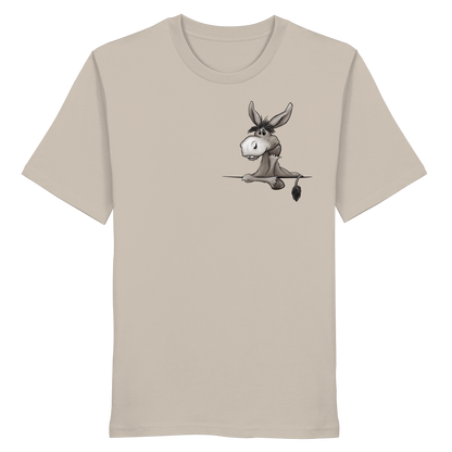 Lustiger lässiger Esel - Organic Shirt