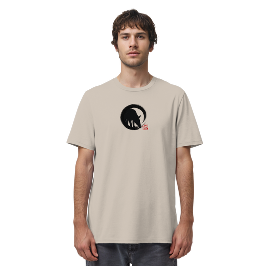 Zen Tapir im japanischen Enso Kreis - Organic Shirt
