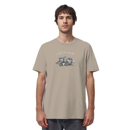 Kraah-masté! Yoga Raben Krähen - Organic Shirt