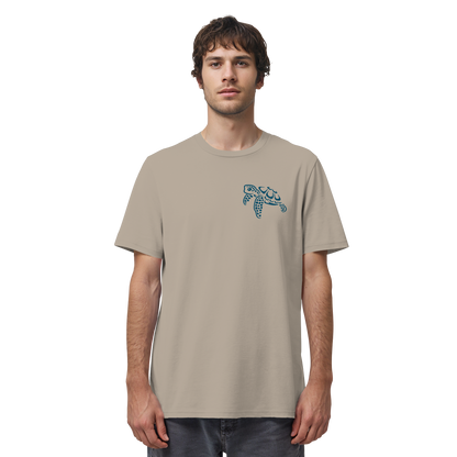 Lässig lustige Wasserschildkröte - Organic Shirt