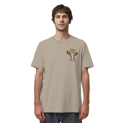 Bockiges Mufflon Widder Schafbock - Organic Shirt