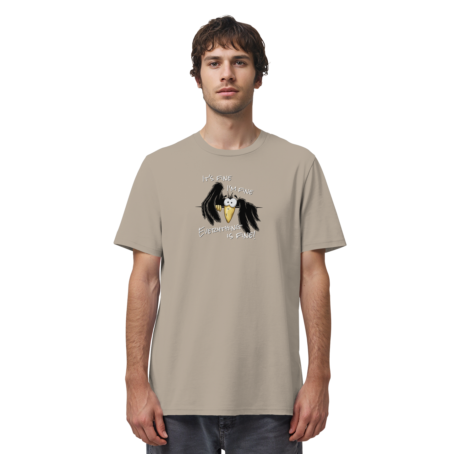 I’m Fine Rabe | Alles Gut Krähe - Organic Shirt