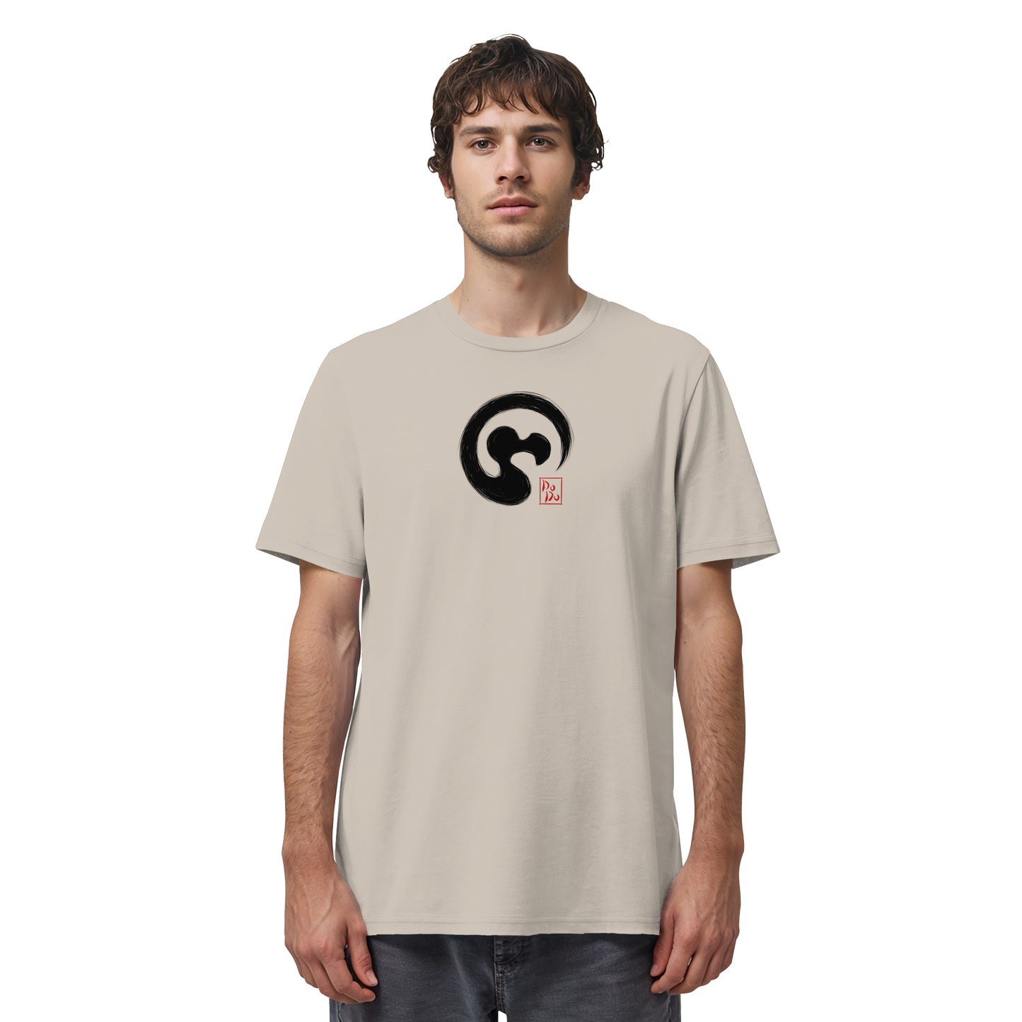 Zen Dodo im japanischen Enso Kreis - Organic Shirt