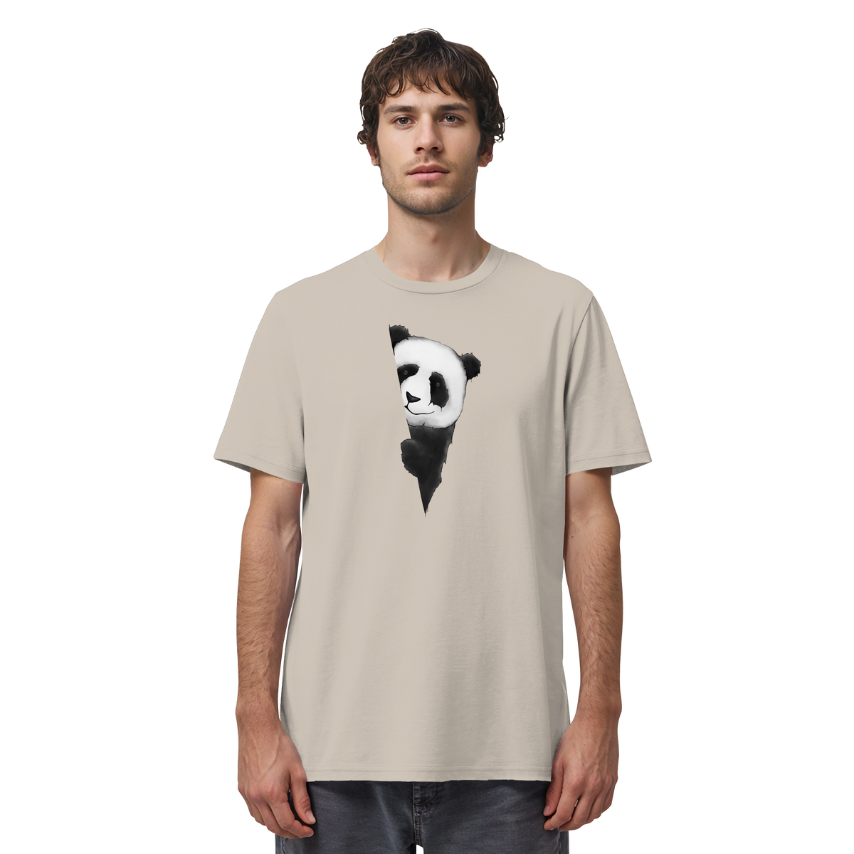 Panda Bär Illustration - Organic Shirt