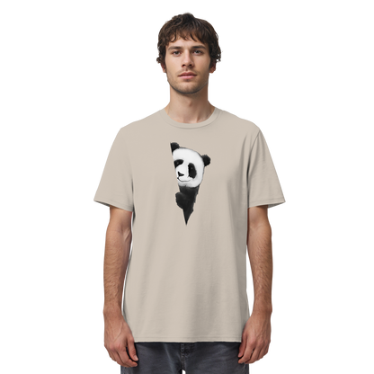 Panda Bär Illustration - Organic Shirt