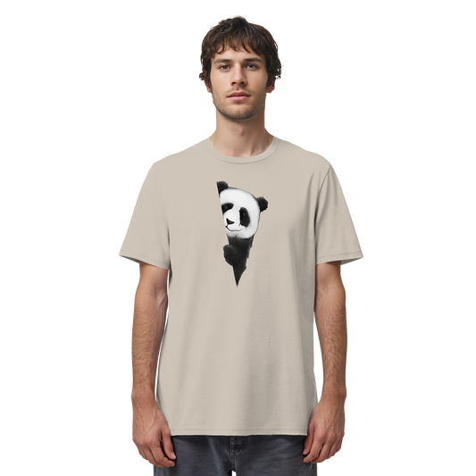 Panda Bär Illustration - Organic Shirt