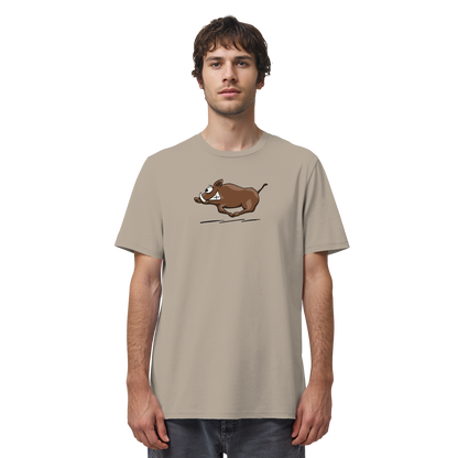 sauwildes Wildschwein | Wildsau  - Organic Shirt