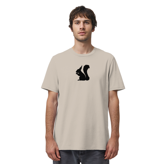 Eichhörnchen Silhouette - Organic Shirt