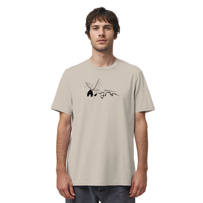 zauberhaft flatternde Tapir Fee - Organic Shirt