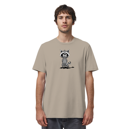 Frecher kleiner Waschbär - Organic Shirt