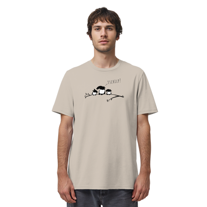 Drei kleine Tapir-Vögel - Organic Shirt
