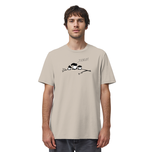 Drei kleine Tapir-Vögel - Organic Shirt