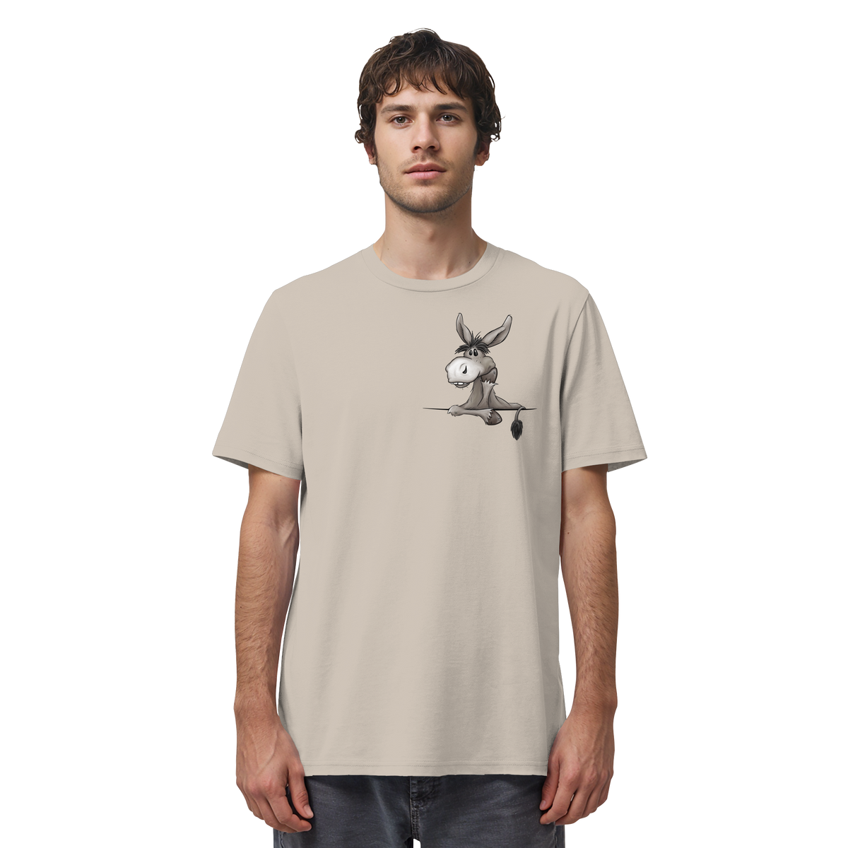 Lustiger lässiger Esel - Organic Shirt