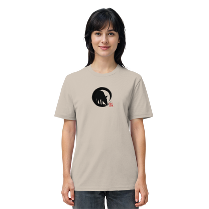 Zen Tapir im japanischen Enso Kreis - Organic Shirt
