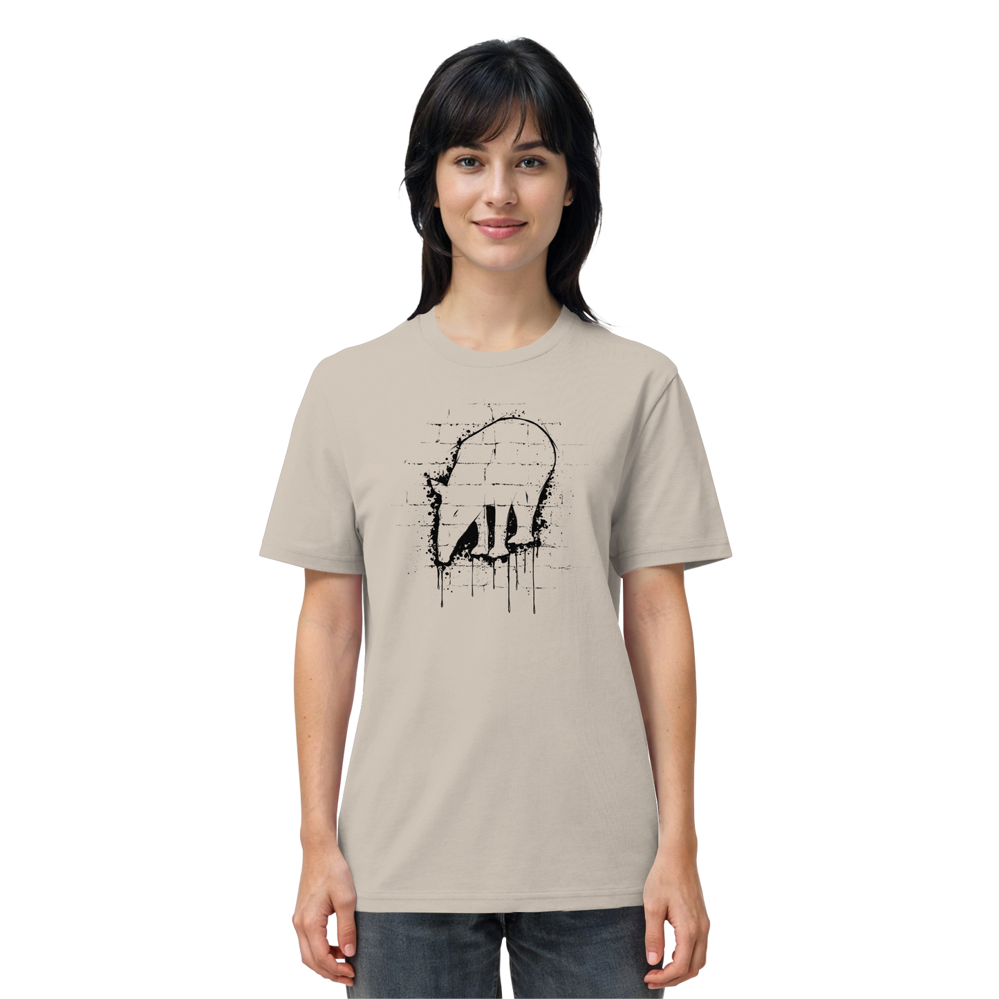 Urban Street Art Tapir Silhouette - Organic Shirt