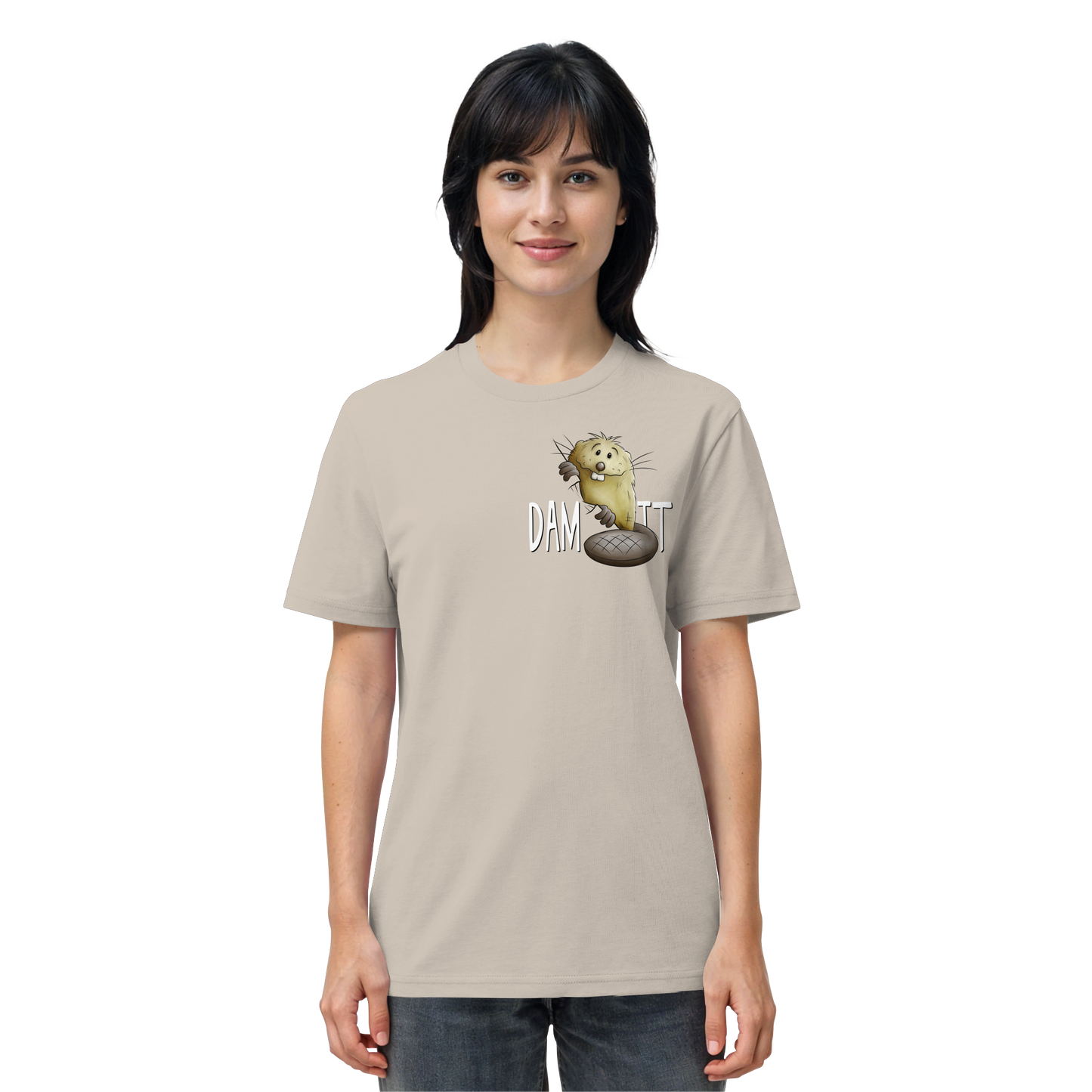 Dam It Verdammt Lustiger Biber - Organic Shirt