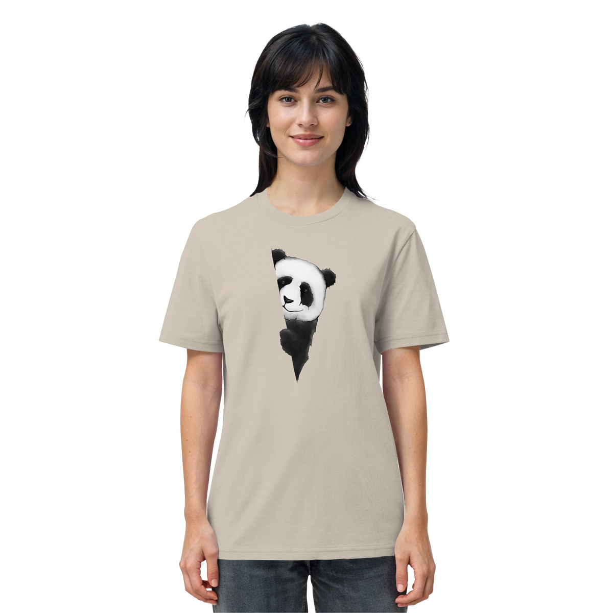Panda Bär Illustration - Organic Shirt
