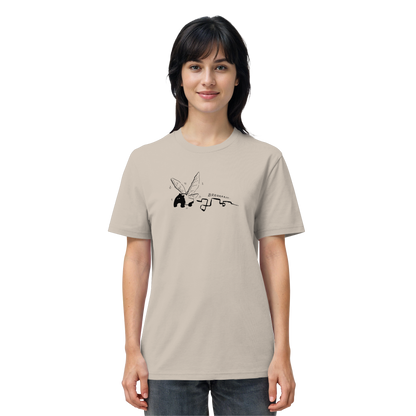 zauberhaft flatternde Tapir Fee - Organic Shirt