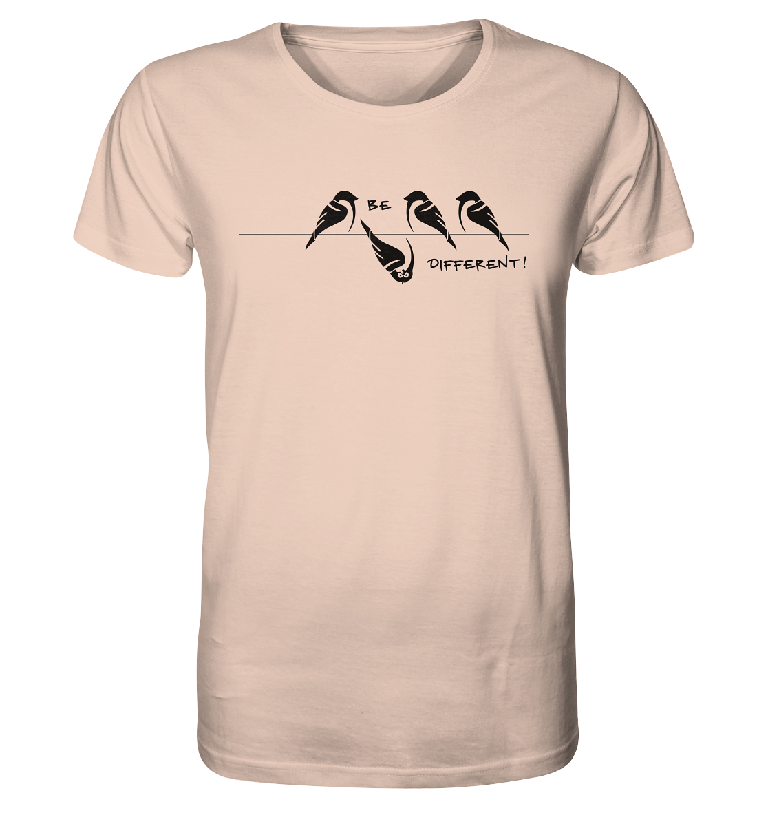 Sei anders, kleiner Spatz - Organic Shirt