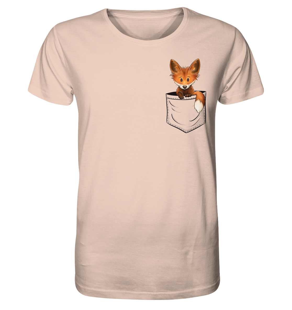 Funky Fuchs in der Tasche - Organic Shirt