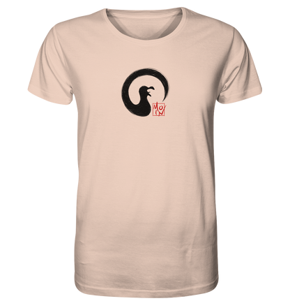 Moin kreischende japanische Enso Möwe - Organic Shirt