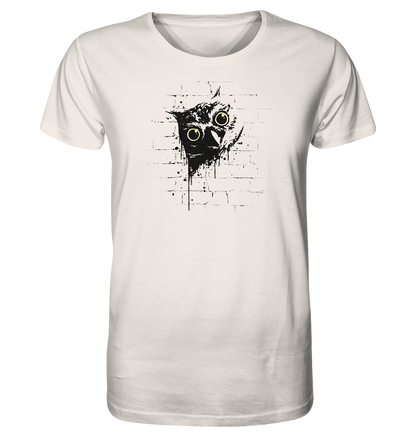 Lässige Street Art Eule - Organic Shirt