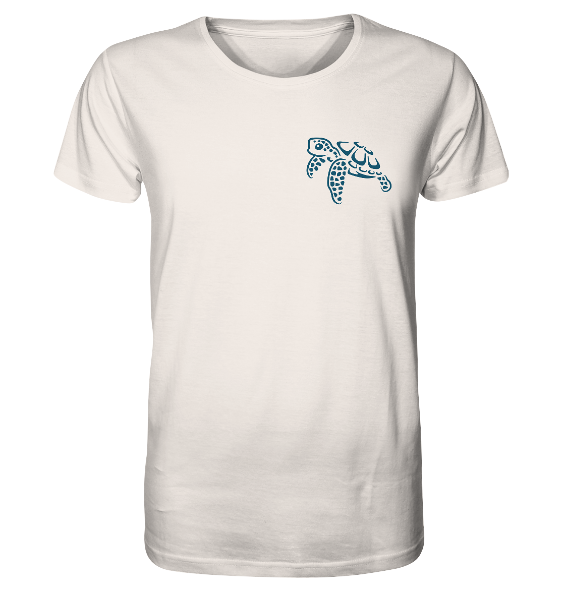 Lässig lustige Wasserschildkröte - Organic Shirt
