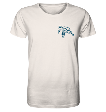Lässig lustige Wasserschildkröte - Organic Shirt