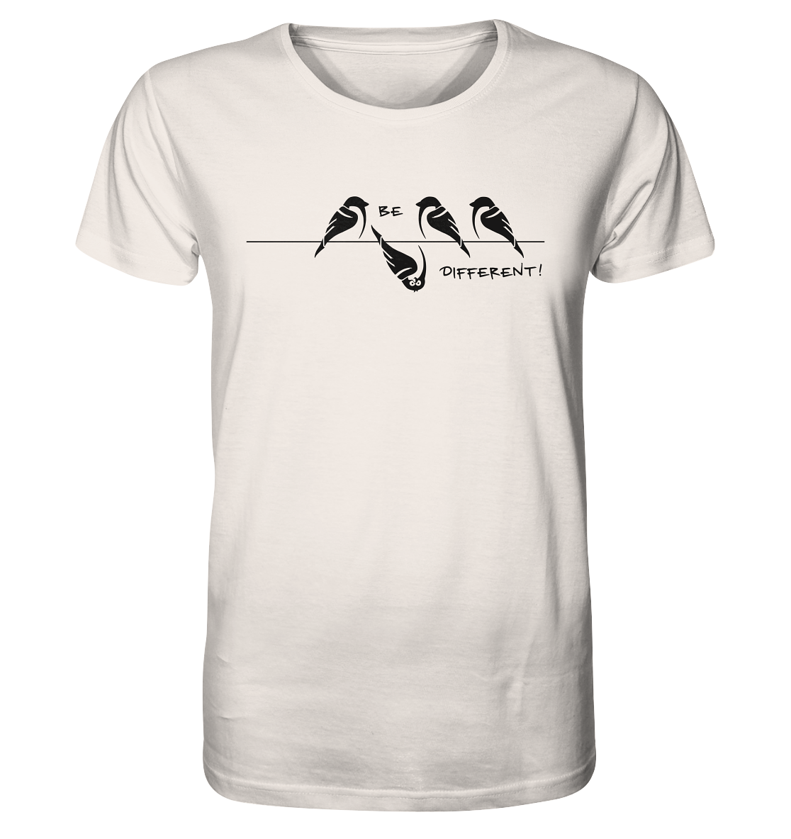 Sei anders, kleiner Spatz - Organic Shirt