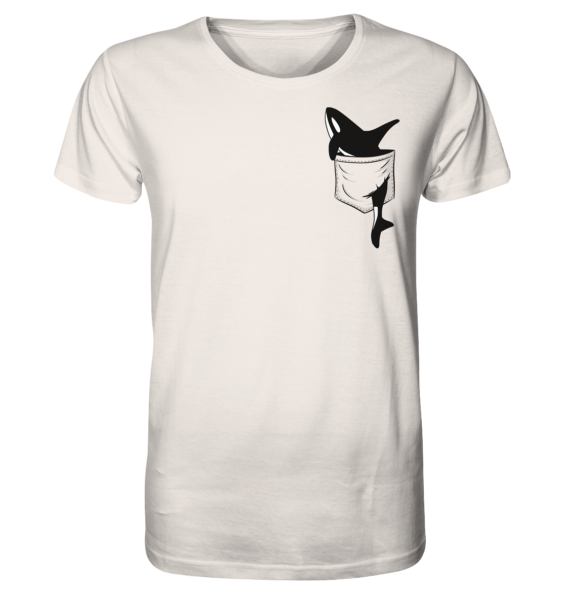 Orca In Deiner Tasche - Organic Shirt