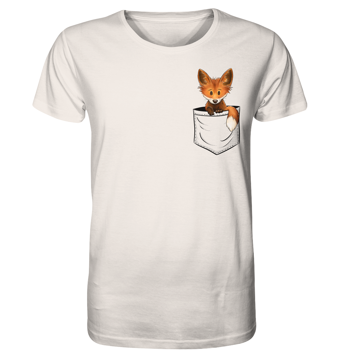 Funky Fuchs in der Tasche - Organic Shirt