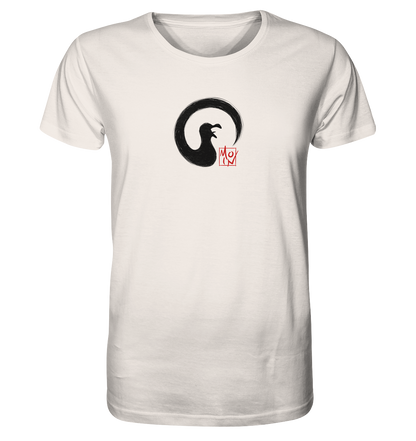 Moin kreischende japanische Enso Möwe - Organic Shirt