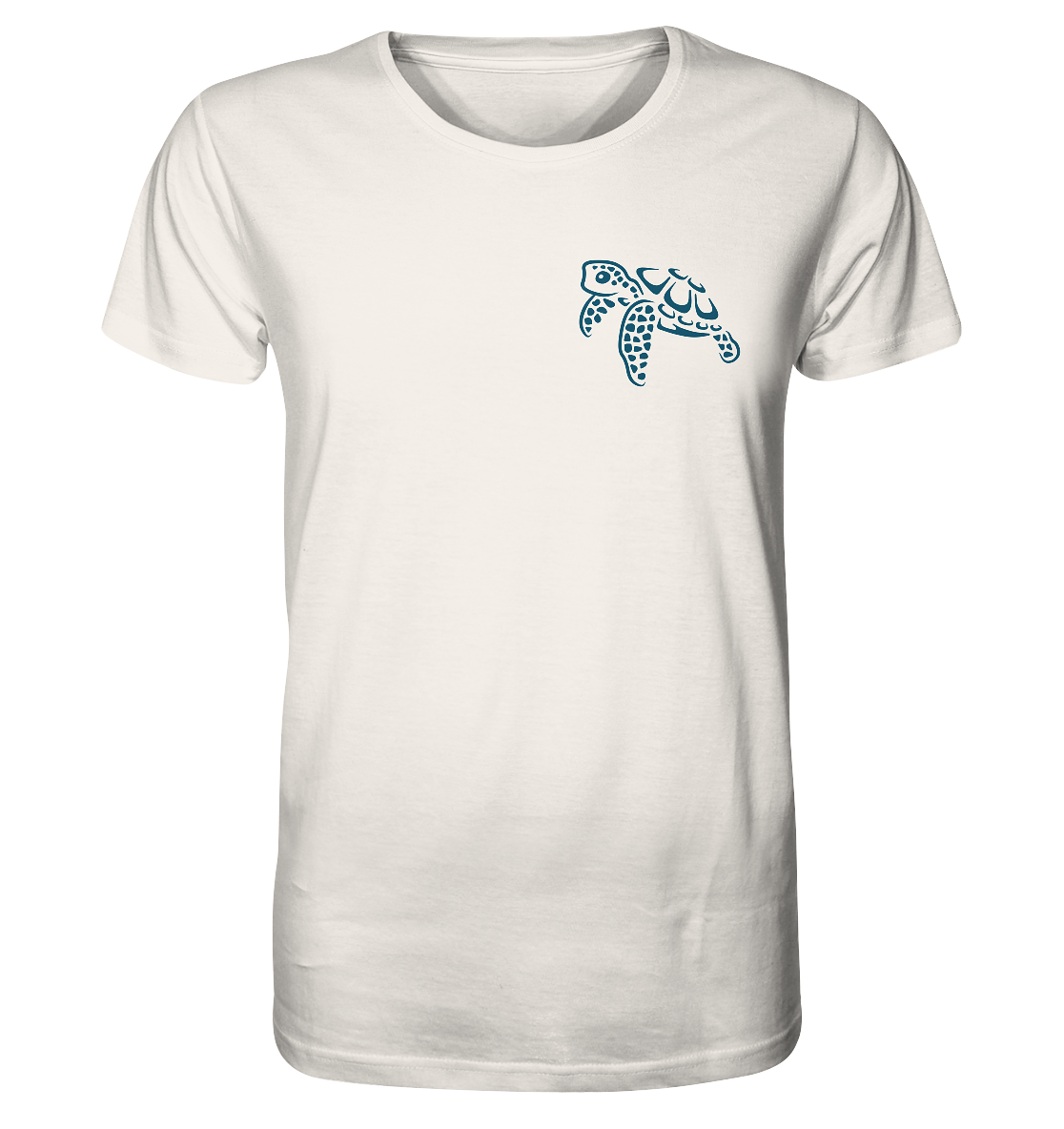 Lässig lustige Wasserschildkröte - Organic Shirt