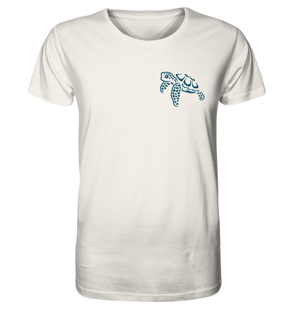 Lässig lustige Wasserschildkröte - Organic Shirt