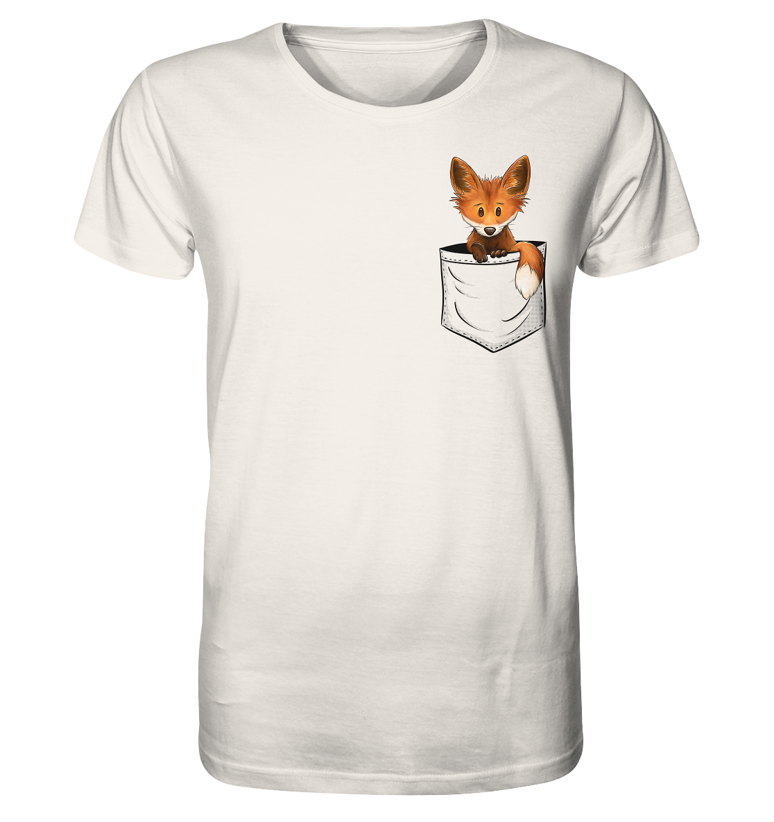 Funky Fuchs in der Tasche - Organic Shirt